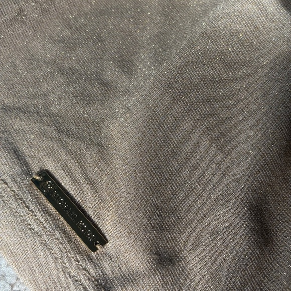 MICHAEL Michael Kors turtleneck long sleeve metallic gold XL - Picture 9 of 12